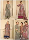 Ehsaas By Sayuri Viscose Silk Readymade Plazzo Suits
